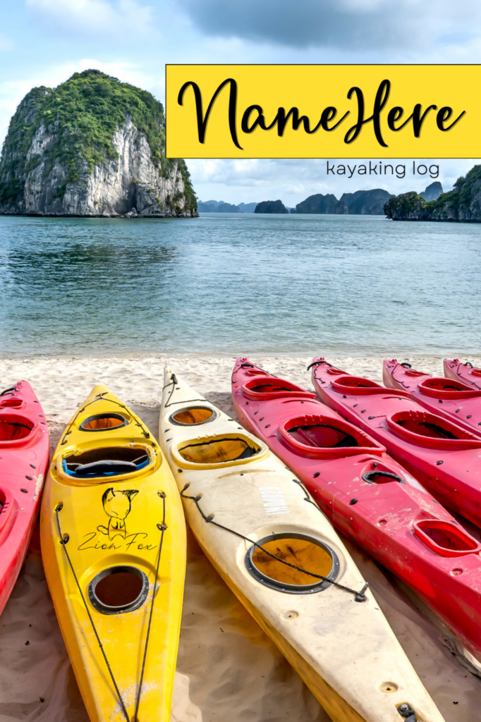 NameHere's Kayaking front cover